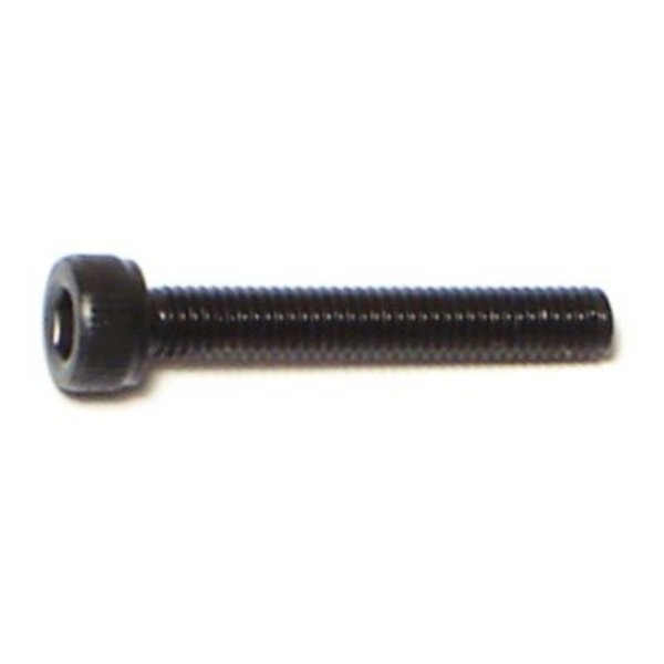 Midwest Fastener M3-0.50 Socket Head Cap Screw, Black Oxide Steel, 20 mm Length, 10 PK 71346